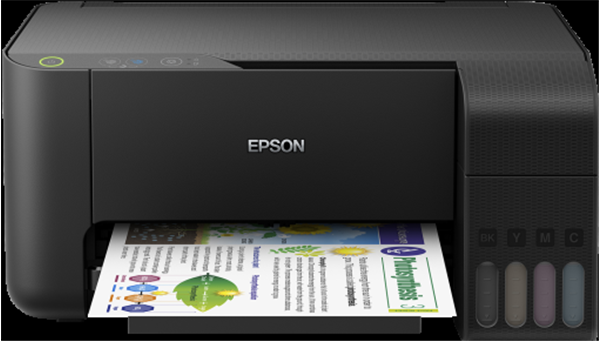 33ppm Mono 15ppm Colour A4 Print Scan Copy USB incl 2 blk 1 ea clr ink Epson