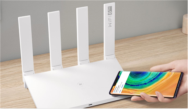 Huawei Wi-Fi 6 Fibre router Dual Core 1.2GHz/4 antennas.1 WAN Port/3 LAN Ports/ Dual Band.Up to 64 WiFi users.